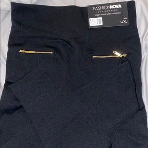 Fleece lined leggings